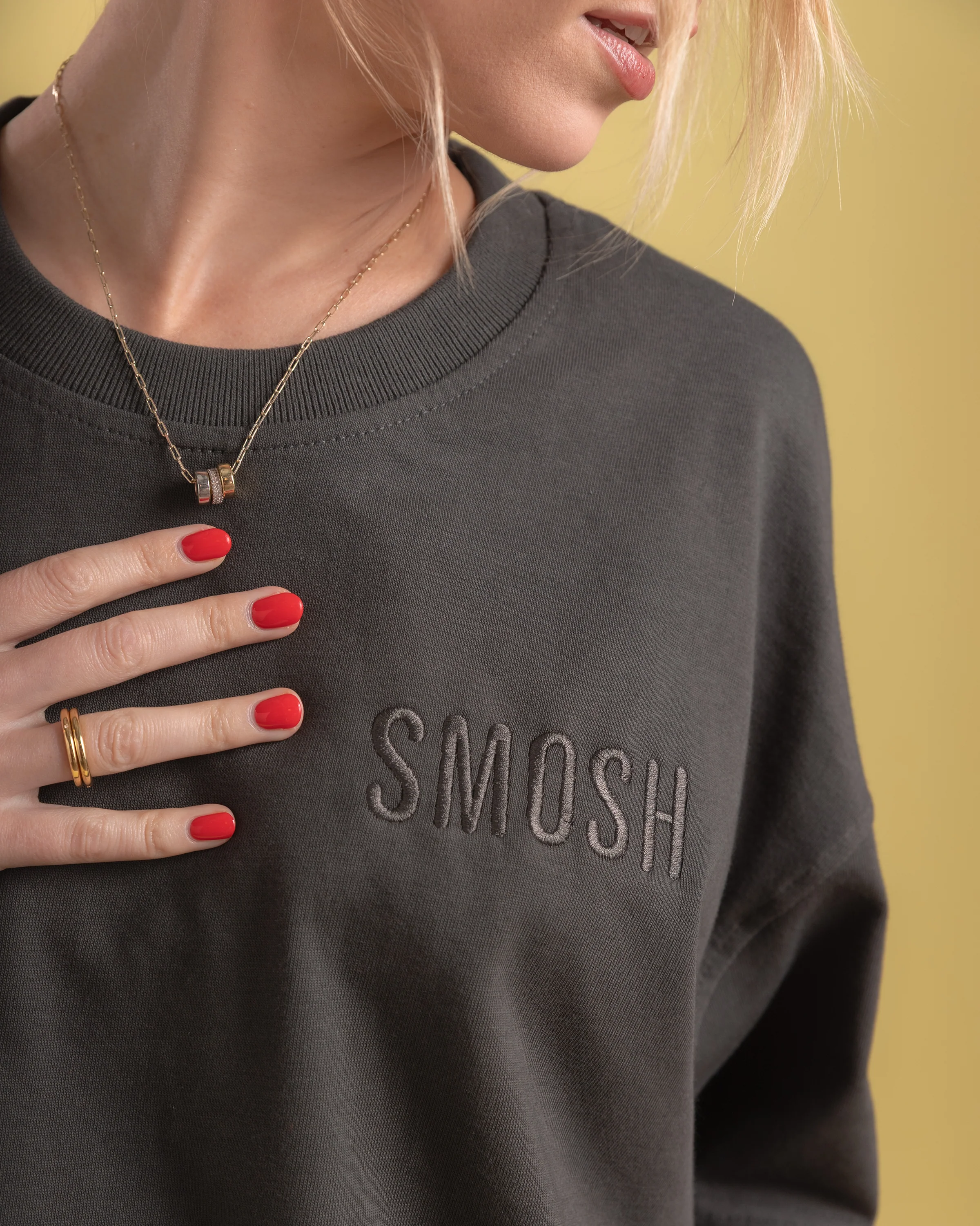 Essentials Embroidered Tee - Image 4